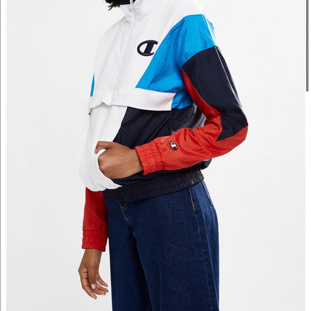 Champion Mixed Media Pullover